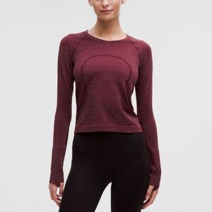 Lululemon Swiftly Tech Long-Sleeve Shirt 2.0 Sz 4 *Waist Length NWT